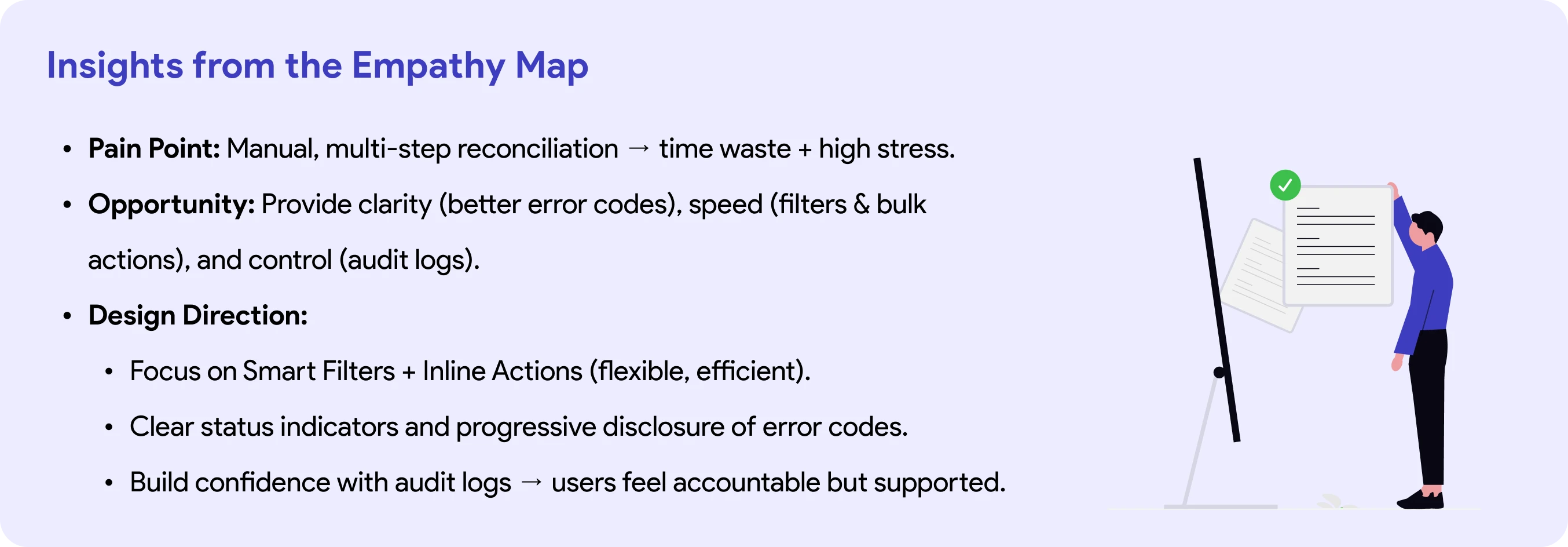 Insights from the Empathy Map